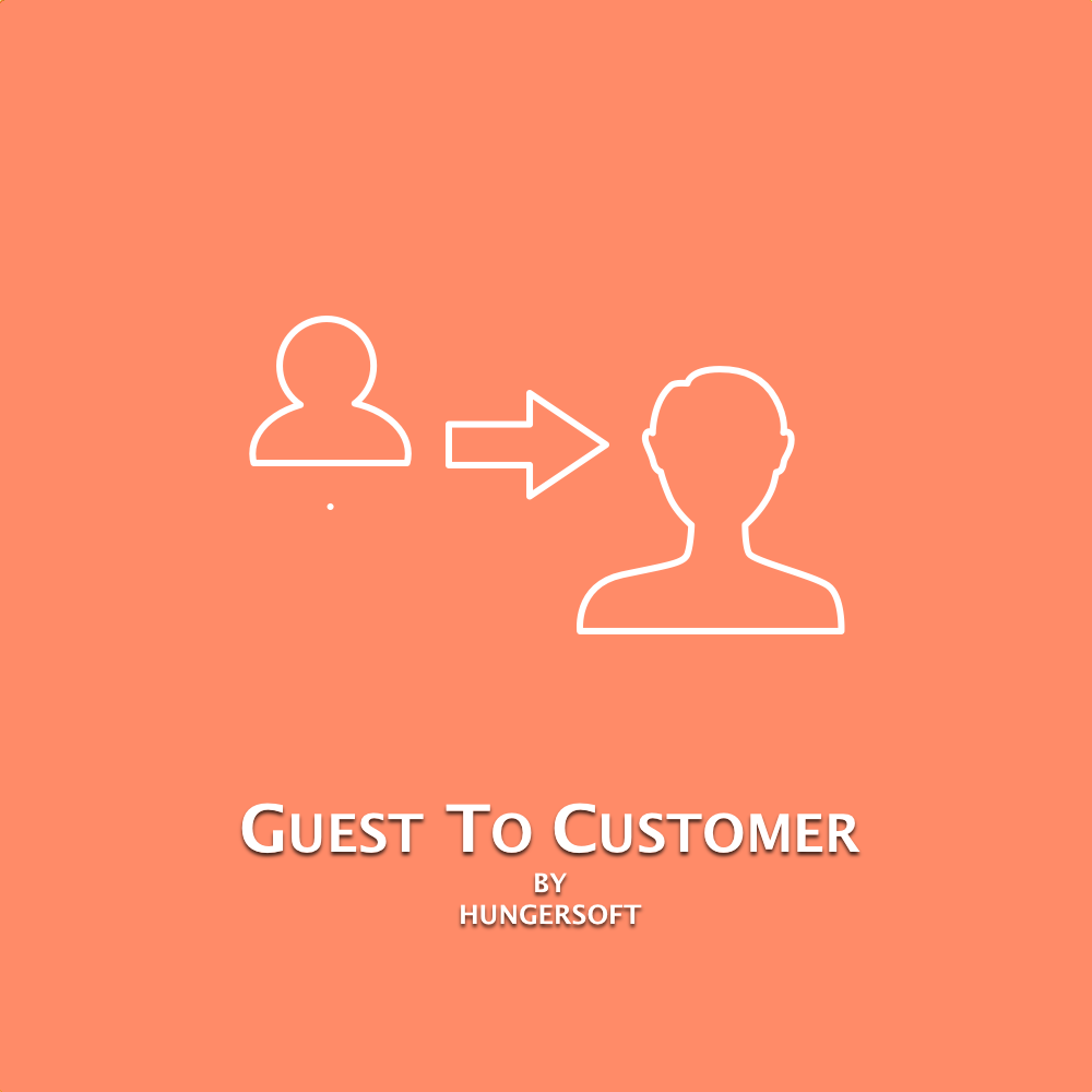 Guest to Customer - Magento 2