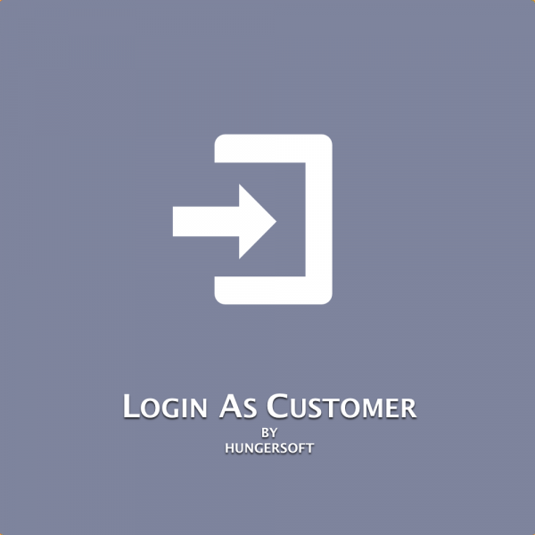 Magento 2 Login as Customer