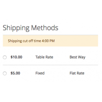 One Step Checkout - Shipping Instructions - Magento 2