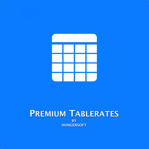 Premium
Tablerates - Magento 2