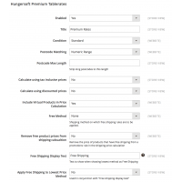 Premium Tablerates - Configuration - Magento 2