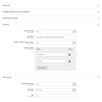 One step checkout for Magento 2 settings